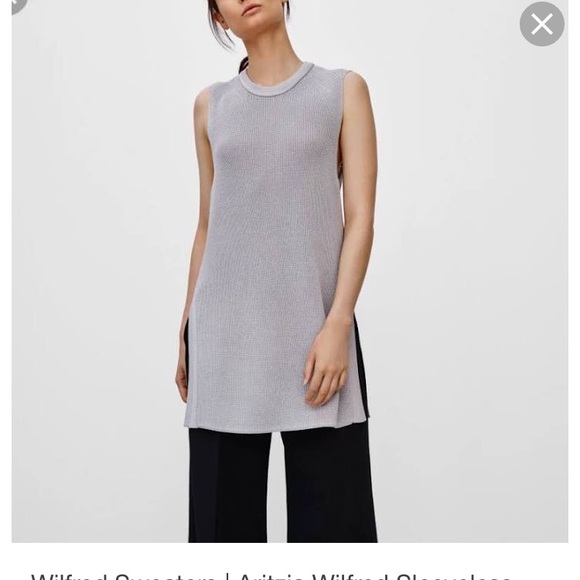 Aritzia Sweaters - Black Babaton Sleeveless Sweater from Aritzia